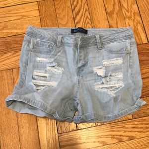 Blue Spice Stretch Shorts